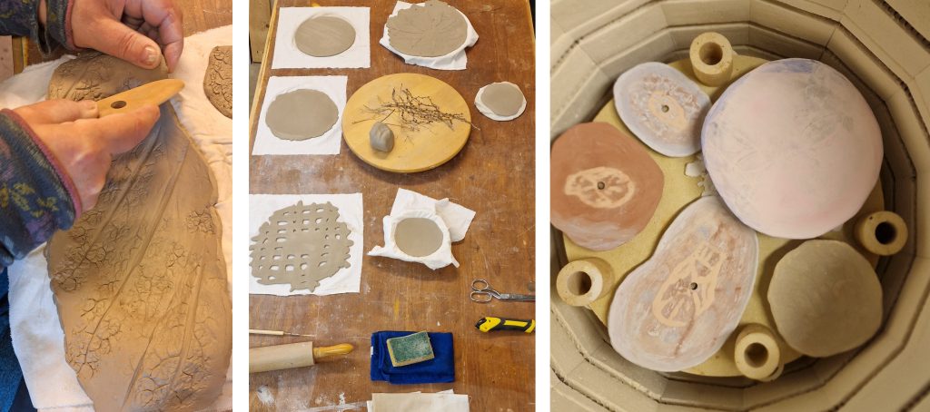 Creatieve workshops in Breda. Het werken met klei tijdens een workshop keramiek en het voorbereiden van de keramiekoven om het glazuur te branden.